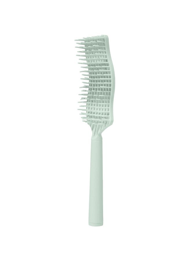Mane Wets Get It On Hair Brush - Detangling Wet Brush for All Hair Types - Helps Evenly Distribute Styling & Treatment Products - Made with Bendable Bristles to Prevent Tugging or Pulling (1 Count) - Image 2